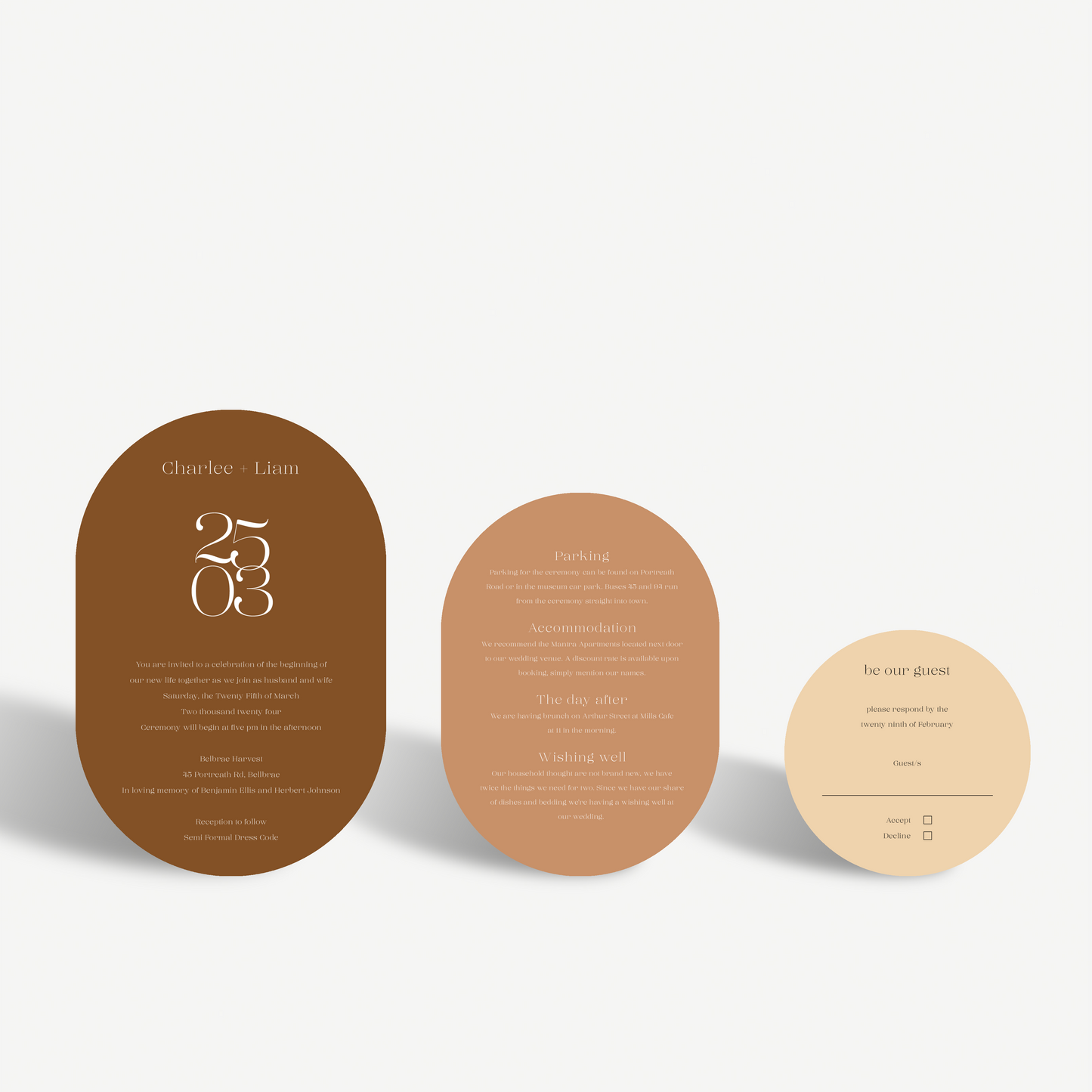 Indi | Three Stationery Set
