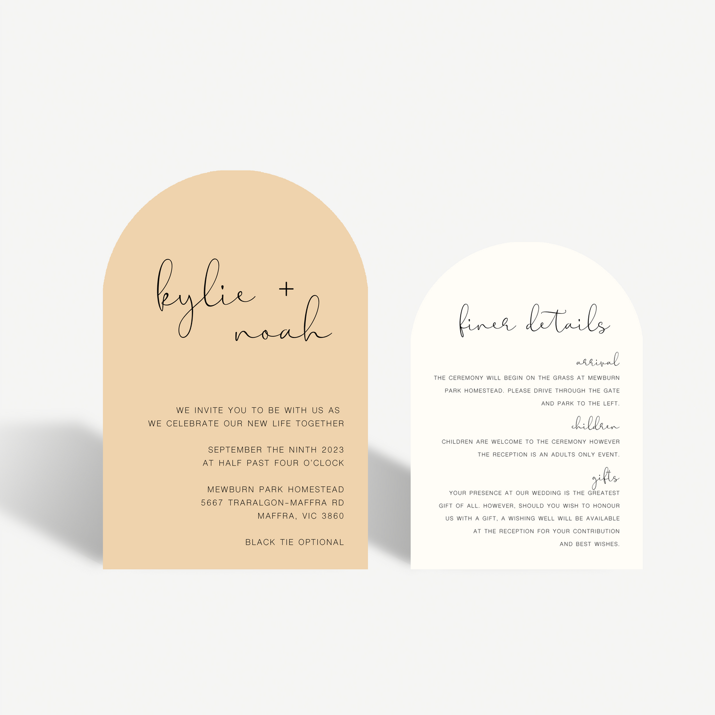 Charlee | Two Stationery Set