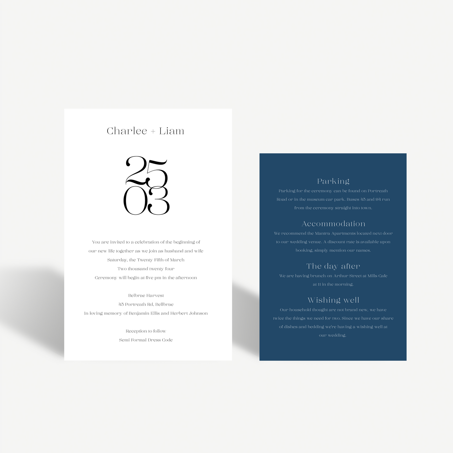 Indi | Two Stationery Set
