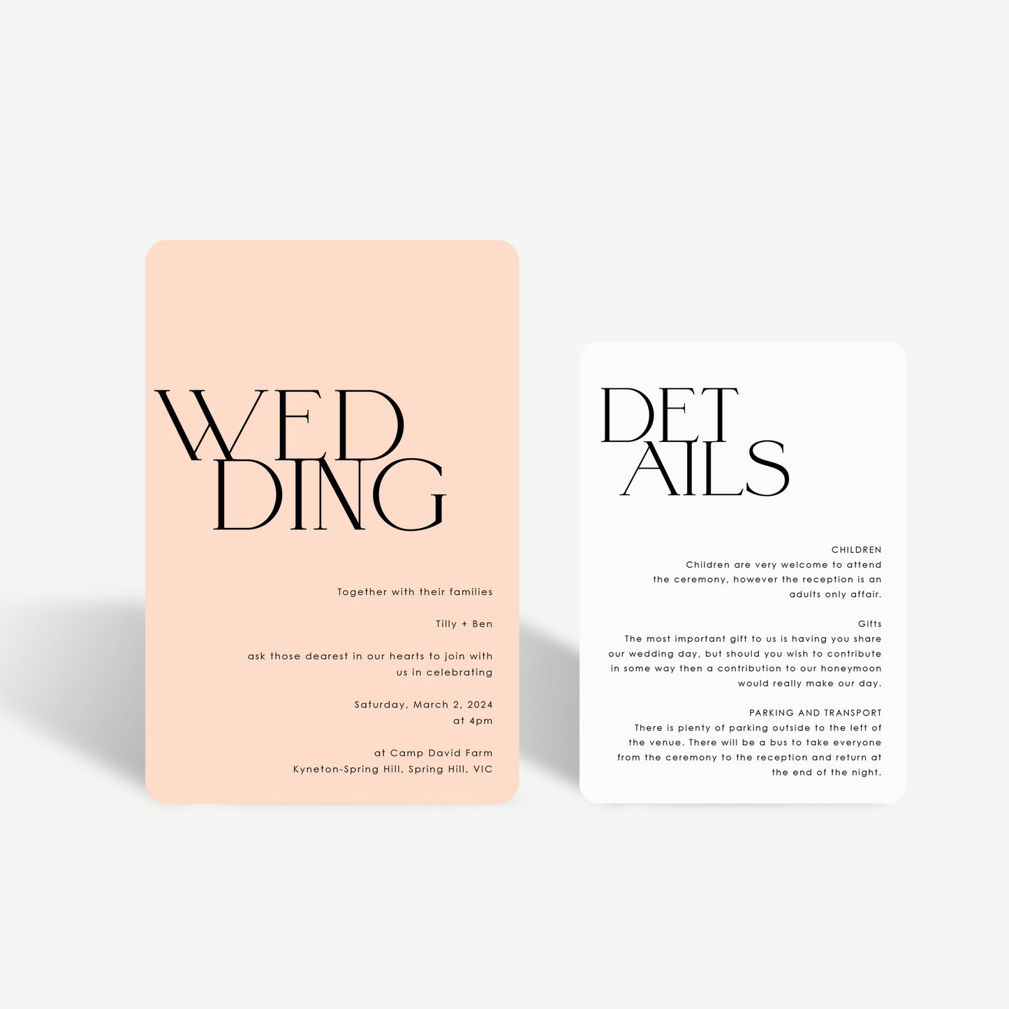 Elkie | Two Stationery Set
